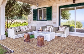 Керамогранит Belani Edinburg камень серый 29,6x29,6 см