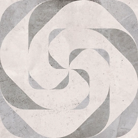 Керамогранит LB Ceramics Лофт Ботаника серый 45х45 см