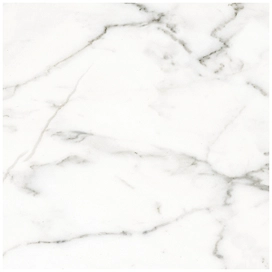 Керамогранит LB CERAMICS Бьянка Каррара мрамор белый 45х45 см