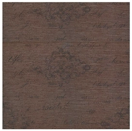 Керамическая плитка Керамин Пастораль коричневая 40х40 см