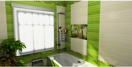 Керамическая плитка НЕФРИТ-КЕРАМИКА Кензо бежевая 30х30 см