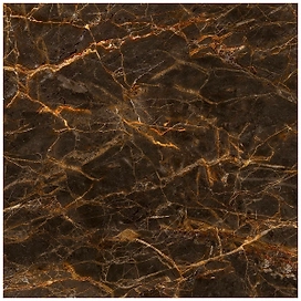 Керамическая плитка InterCerama Fenix мрамор черная 43х43 см