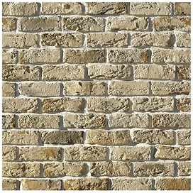 Бетонная плитка White Hills Бремен Брик молочная 20x6,5 см