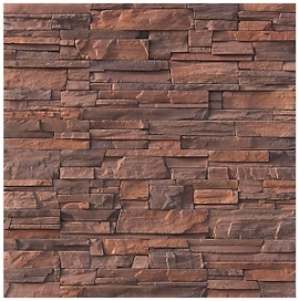 Бетонная плитка White Hills Фьорд Лэнд темно-коричневая