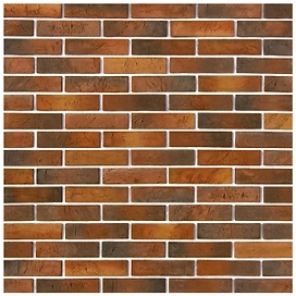 Бетонная плитка White Hills Терамо Брик кирпич оранжевая 22х5,5 см