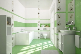 Вставка Cersanit Light Одуванчик многоцветная 30х20 см