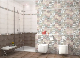 Бордюр Azori Eclipse Selena серо-голубой 50,5х6,2 см