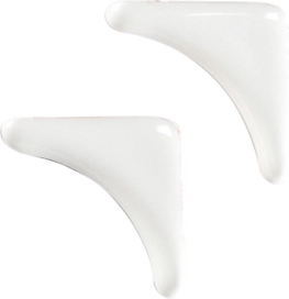 Керамическая заглушка белая 5,5х0,8 см