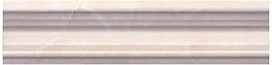 Бордюр KERAMA MARAZZI Баккара мрамор темно-бежевый 20х5 см