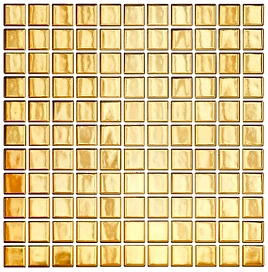 Керамическая мозаика StarMosaic Golden золотая 30,3х30,3 см