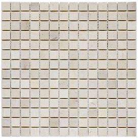 Мраморная мозаика StarMosaic Wild Stone 1070071 бежевая 30,5х30,5 см