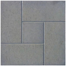 Бетонная плитка Белая река Калифорния серая 30х30 см