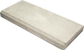 Бордюрный камень Белая река 500х210 мм коричневый