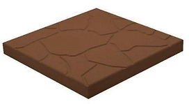 Тротуарная плитка Белая река Тучка 300х300 мм