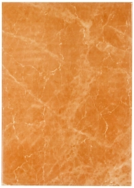 Керамическая плитка напольная ColiseumGres Trentino мрамор коричневая 35х25 см