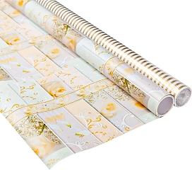 Упаковочная бумага Коллекция №3 450х70 см рулон в ассортименте