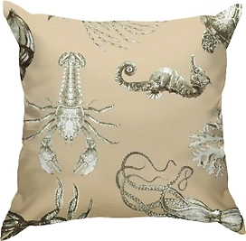 Подушка декоративная Эскар ODISSEA 40х40 см коричневая