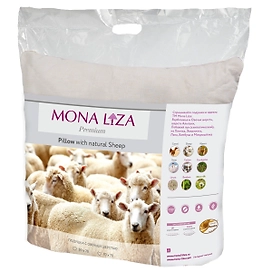 Подушка Mona Liza овечья шерсть 70х70 см