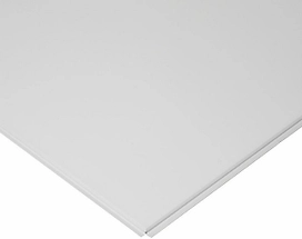 Потолочная панель сталь 59,5x59,5 белая 