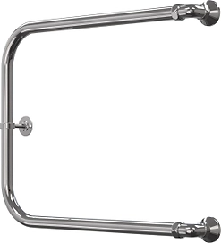 Полотенцесушитель водяной Арго Гнутые П хром 500х500 мм
