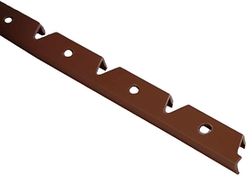 Порог одноуровневый Rico Flex коричневый ПВХ 950х12 мм