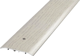 Порог одноуровневый ЛУКА ПС 07-1 900.105 дуб арктик алюминий 900х60 мм