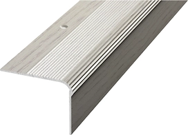 Уголок ЛУКА ПУ 02 900.105 дуб арктик алюминий 900х54 мм