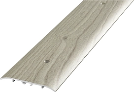 Порог одноуровневый ЛУКА ПС 07-1 900.R195 серебристая сосна алюминий 900х60 мм