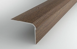 Порог алюминиевый угловой ЛУКА 54х41,8 мм, дуб престиж (ПУ 02.1800.R128)