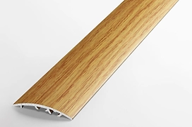 Порог одноуровневый ЛУКА ЛР 50 Дуб универсальный алюминий 900x50 мм