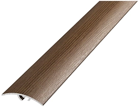 Порог разноуровневый ЛУКА ЛР 06 Дуб Мокко алюминий 1800x41 мм