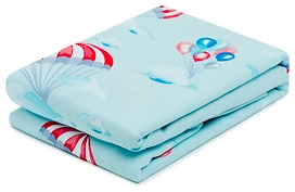 Простыня на резинке Mona Liza бязь Летчики 140х200 см 