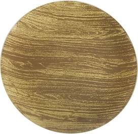 Тарелка десертная NINA GLASS 20 см стеклянная бежевый