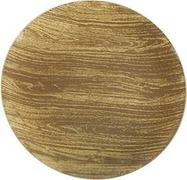 Тарелка обеденная NINA GLASS стеклянная стеклянная 30 см шампань/бежевый