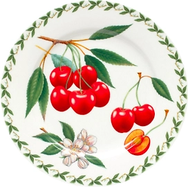 Тарелка сервировочная Maxwell & Williams Фруктовый сад вишня 20 см белая