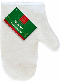 Рукавица для сауны фетр 26х21 см