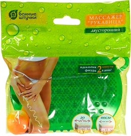 Массажер Банные штучки ПВХ 15х10 см 