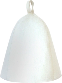 Шапка для бани ГлавБаня Эконом войлок 29x18 см