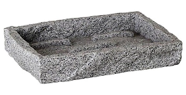 Мыльница Stone серая