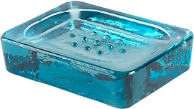 Мыльница MOROSHKA NATUREL синяя