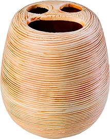 Стакан для зубных щеток VANSTORE BEES LIGHT бежевый