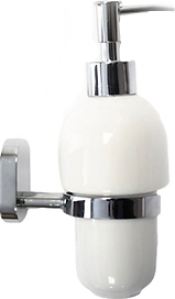 Дозатор для жидкого мыла LOTTI Flora хром