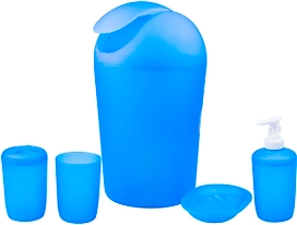 Набор принадлежностей 212103 голубой 5 предметов