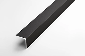 Уголок равнополочный ЛУКА черный 2700х20х1,5 мм