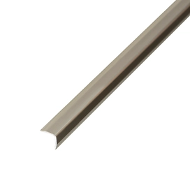 Уголок равнополочный ЛУКА титан глянец 2700х10х1,5 мм