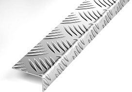 Уголок разносторонний ЛУКА 1000х40х1,5 мм