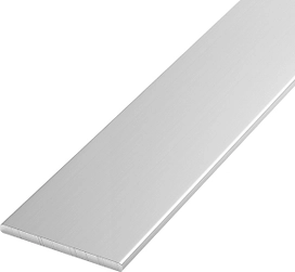 Полоса опорная ЛУКА 27715 алюминиевая серебро 1000х40х2 мм