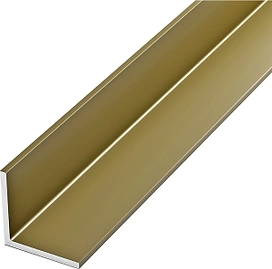 Уголок равнополочный ЛУКА бронза 2000х15х1 мм