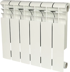 Радиатор биметаллический ROMMER Profi 350 боковое подключение 6 секций