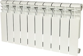 Радиатор биметаллический ROMMER Profi 350 боковое подключение 10 секций